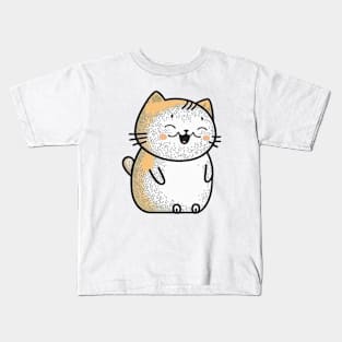 Cute Cat Lover Kids T-Shirt